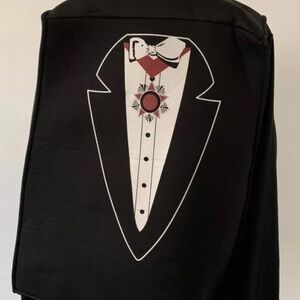 Lego Character Adult Costume Top Only  Tuxedo Halloween See Measurement For Size